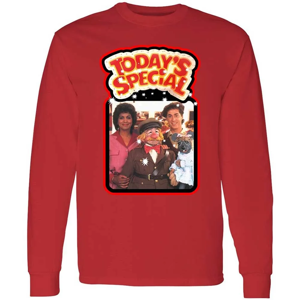 Long Sleeve T-Shirt - LQUBSRRQ - Red - 8