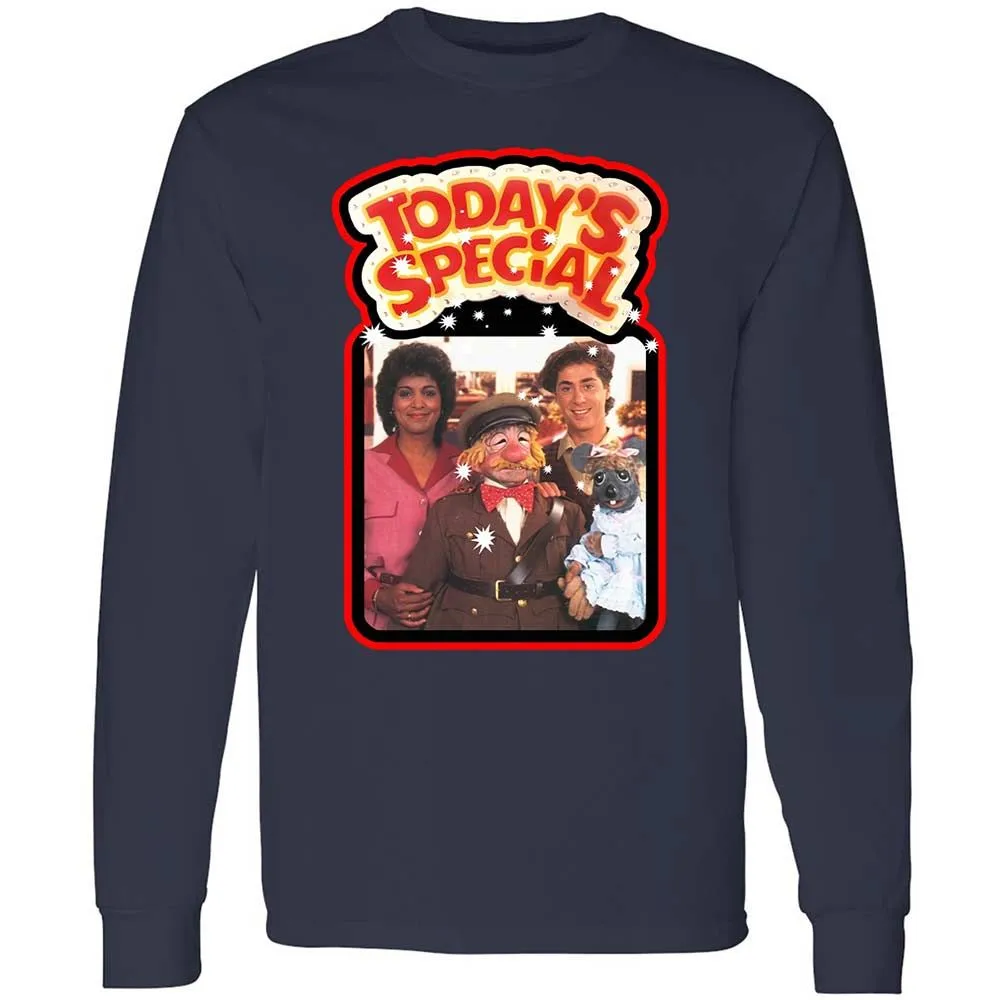 Long Sleeve T-Shirt - LQUBSRRQ - Navy - 13