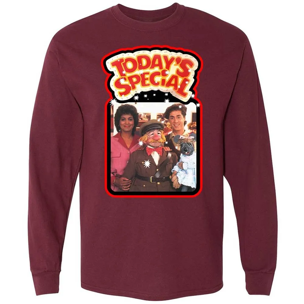 Long Sleeve T-Shirt - LQUBSRRQ - Maroon - 16