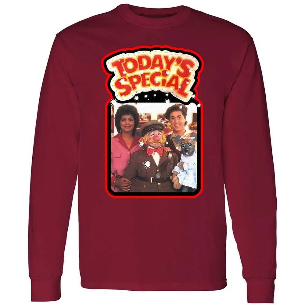 Long Sleeve T-Shirt - LQUBSRRQ - Cardinal Red - 17