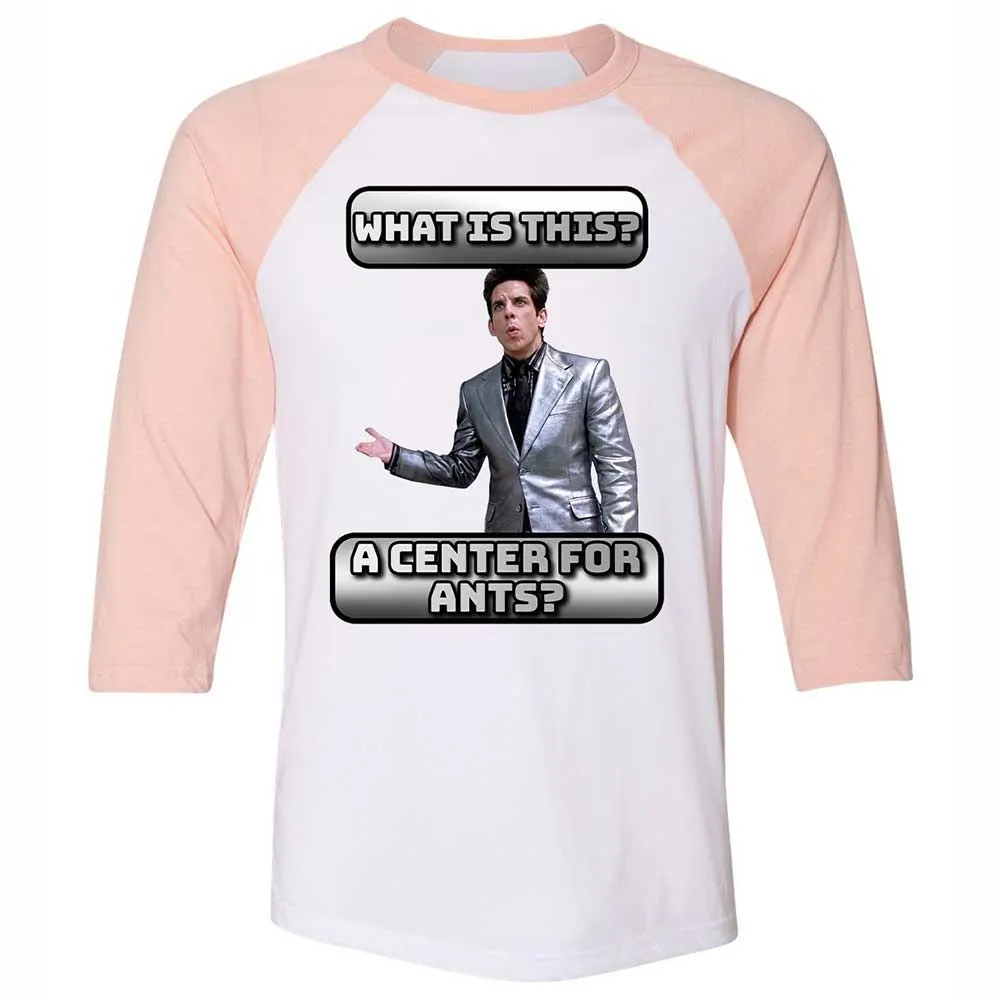 Unisex 3/4 Baseball Tee - 6YZ82BE2 - White/Heather Peach - 5