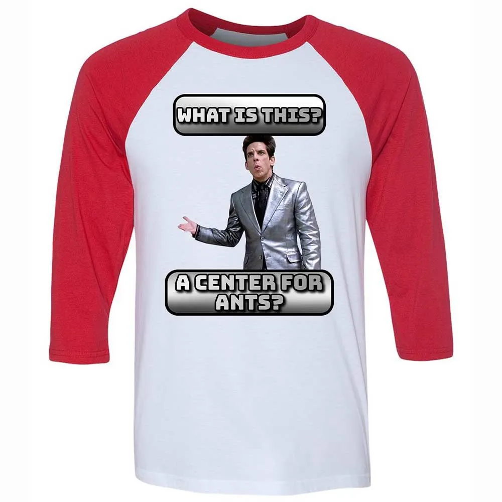 Unisex 3/4 Baseball Tee - 6YZ82BE2 - White/Red - 9