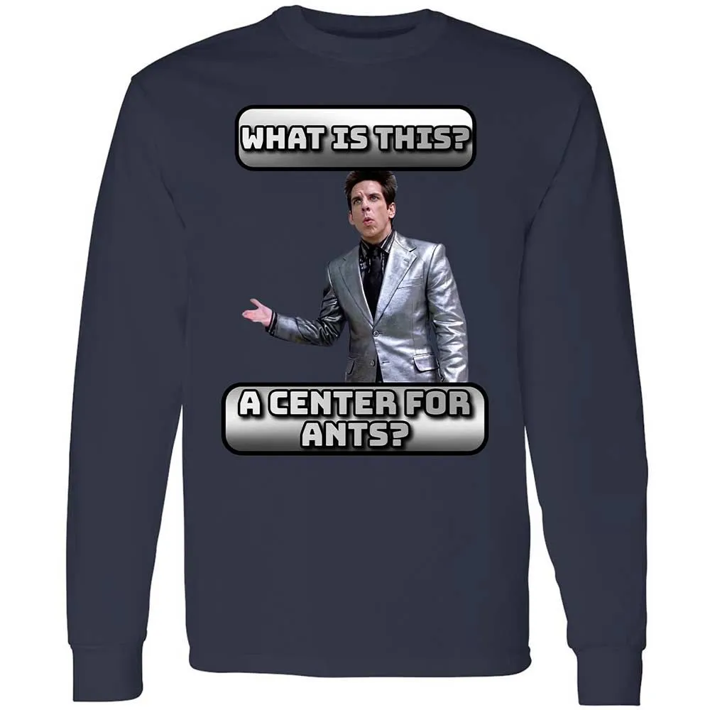 Long Sleeve T-Shirt - JUFBASMS - Navy - 2