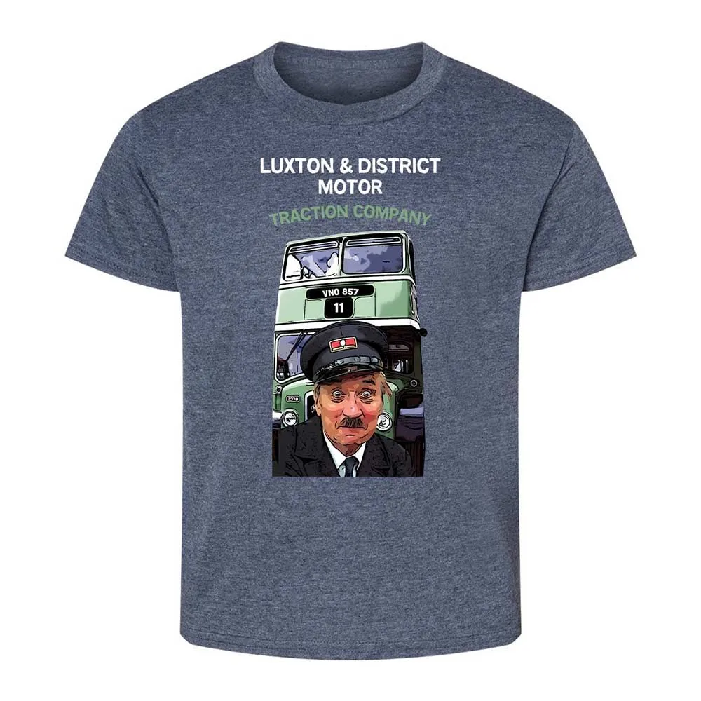 Kids T-Shirt - 1AMXQVKH - Heather Navy - 9