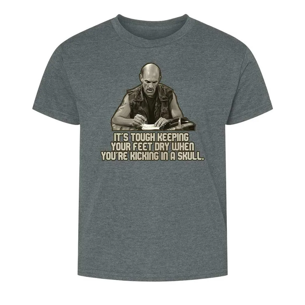 Kids T-Shirt - 1BNZGPQT - Dark Heather - 16