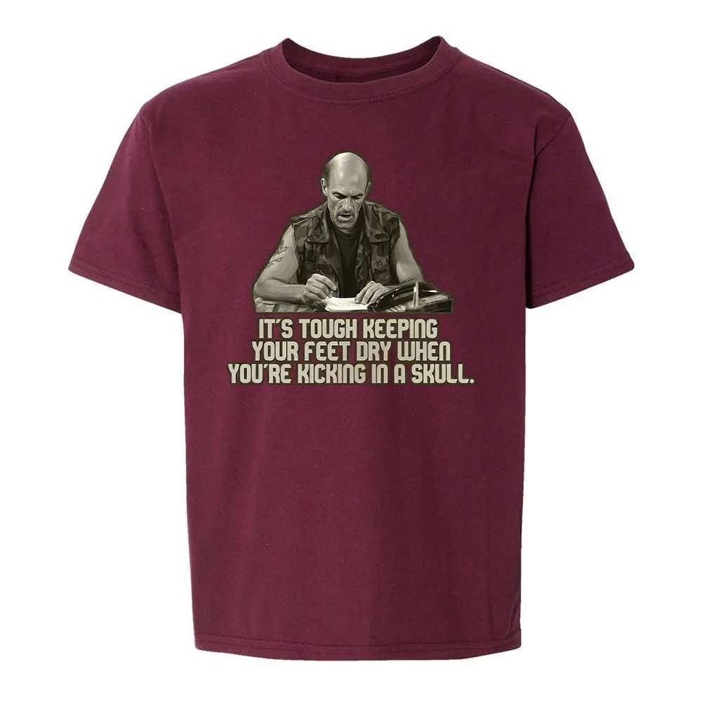 Kids T-Shirt - 1BNZGPQT - Maroon - 19