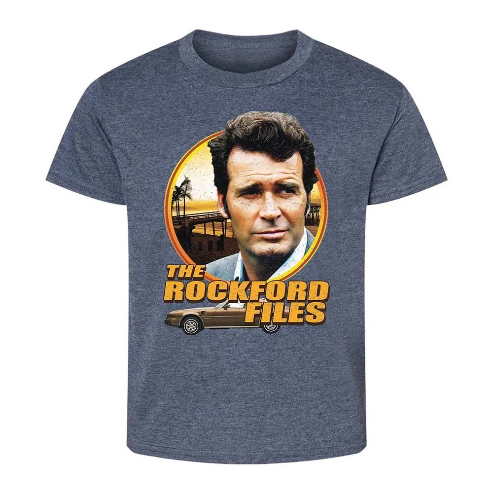 Kids T-Shirt - T7T73Q71 - Heather Navy - 15