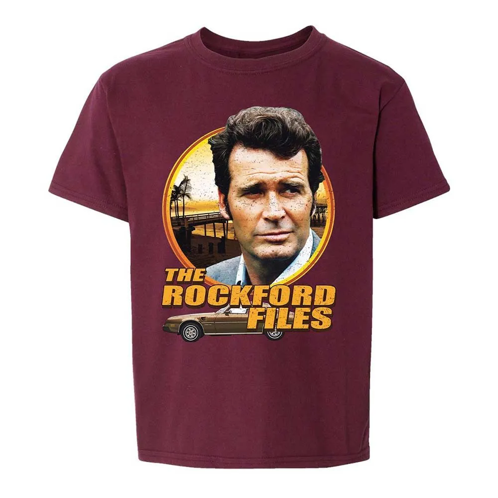 Kids T-Shirt - T7T73Q71 - Maroon - 19