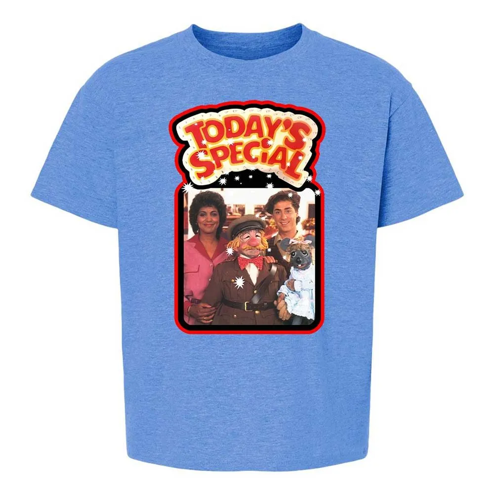 Kids T-Shirt - L6SLMTV1 - Heather Royal - 14