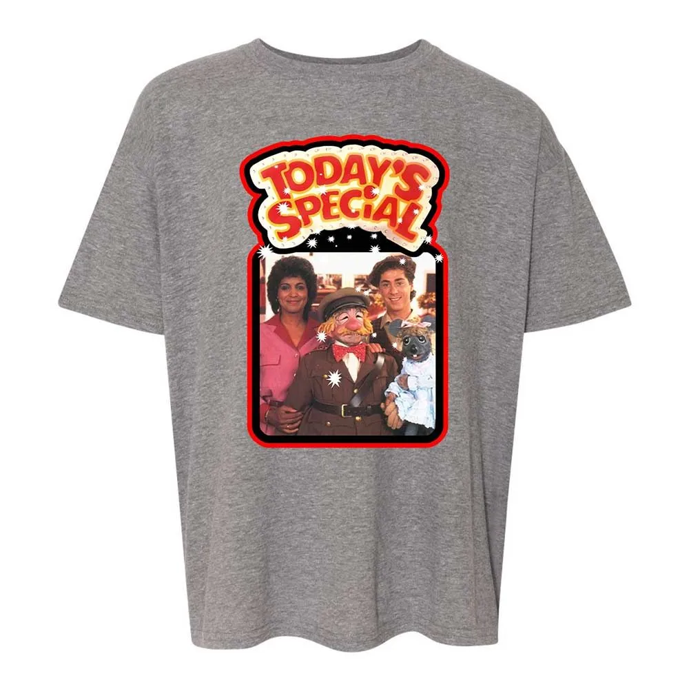 Kids T-Shirt - L6SLMTV1 - Graphite Heather - 18