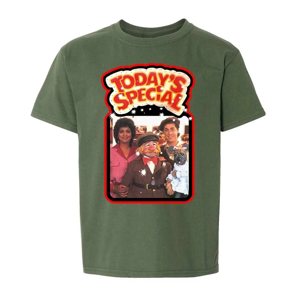 Kids T-Shirt - L6SLMTV1 - Military Green - 20
