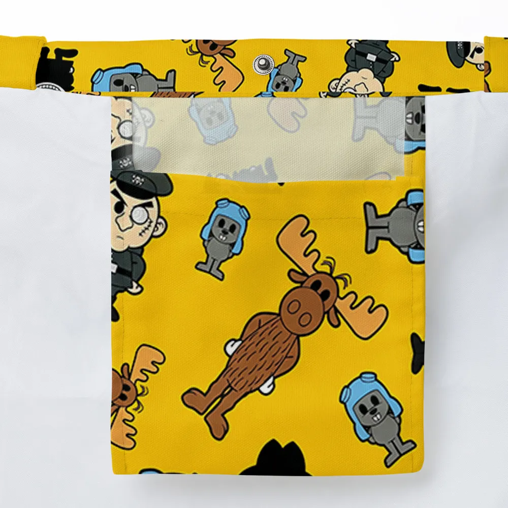 Cartoon Capers Rocky and Bullwinkle Large Tote Bag - 3
