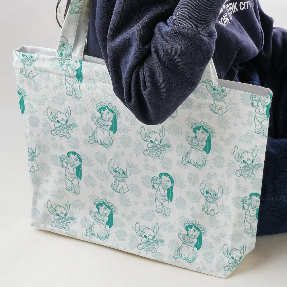 Tropical Style Stitch Large Tote Bag - 2