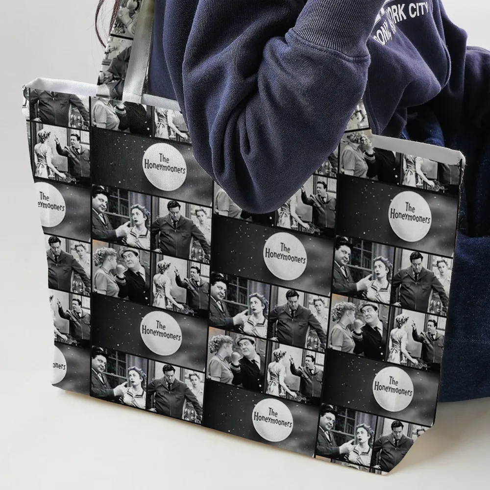 Vintage Vibes The Honeymooners Large Tote Bag - 2