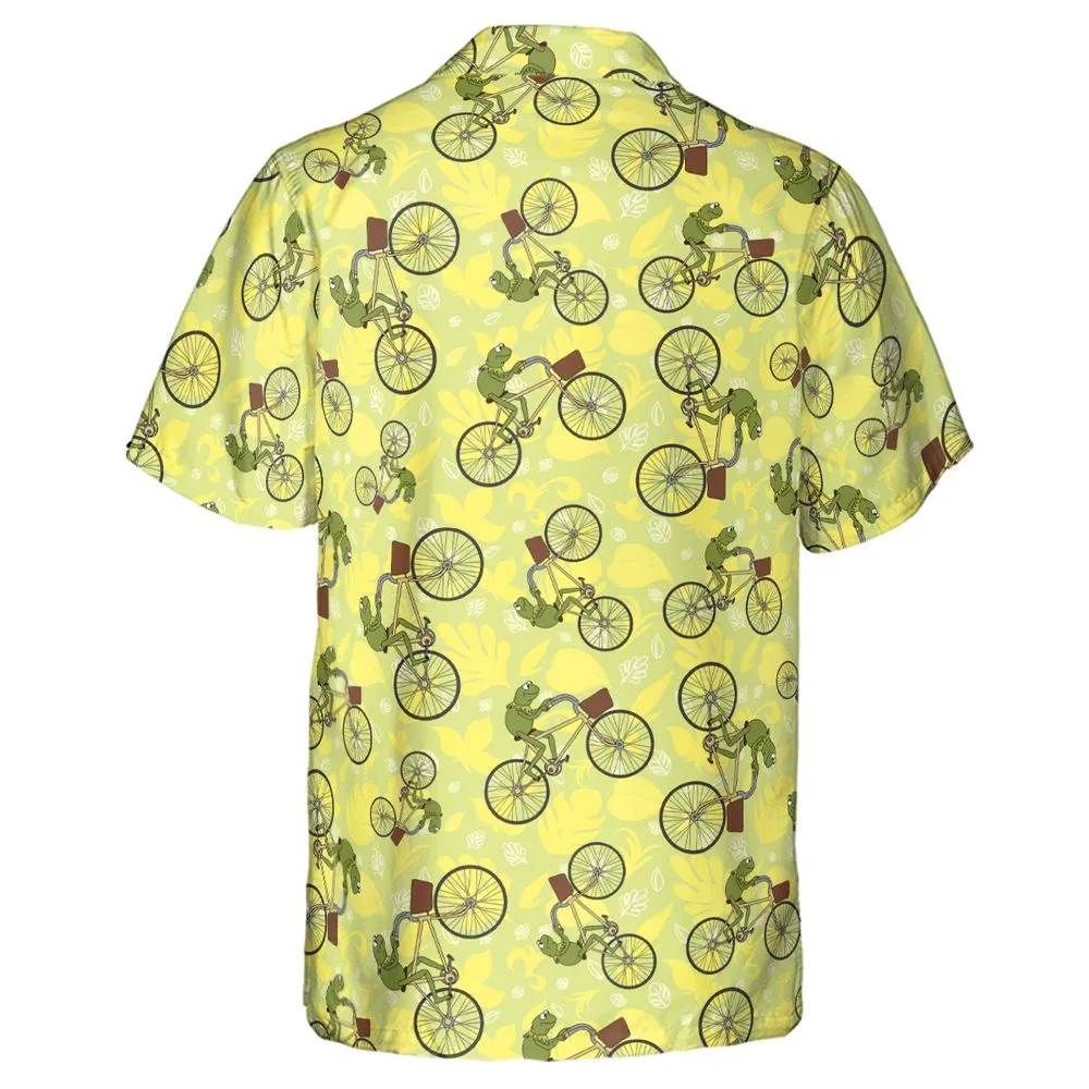 Kermit riding a bike -  - 3