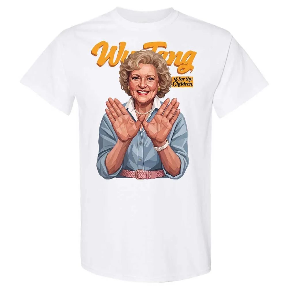 Stay golden and for the children - White - 16