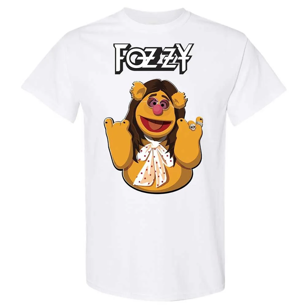 Fozzie Muppet as Rockstar - White - 1