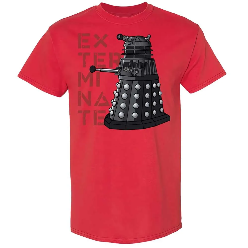 Dalek Exterminate - Red - 8