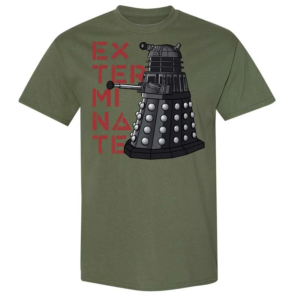 Dalek Exterminate - Military Green - 11