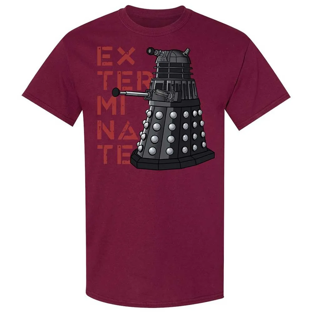 Dalek Exterminate - Maroon - 21
