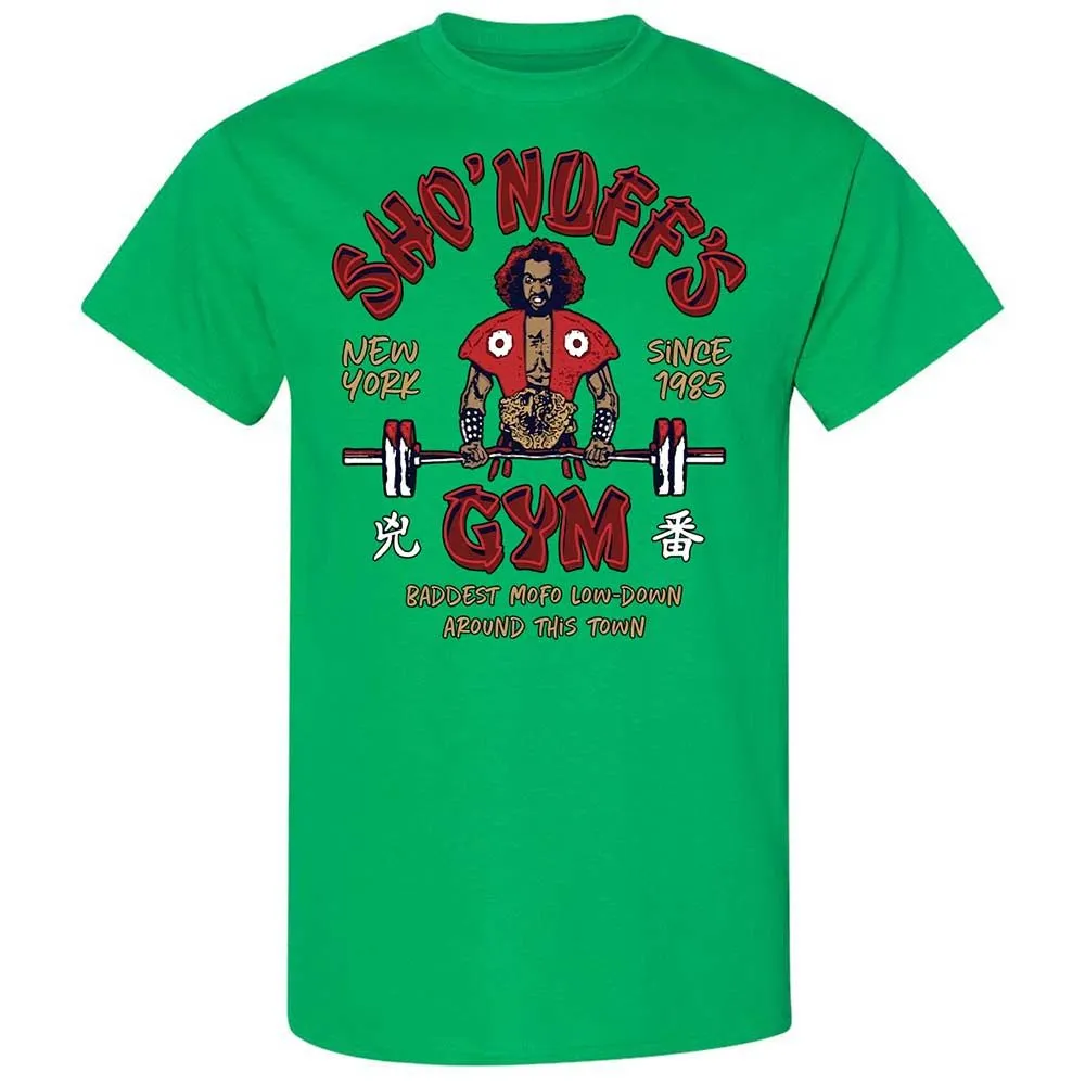 Sho'nuff's Gym - Irish Green - 10