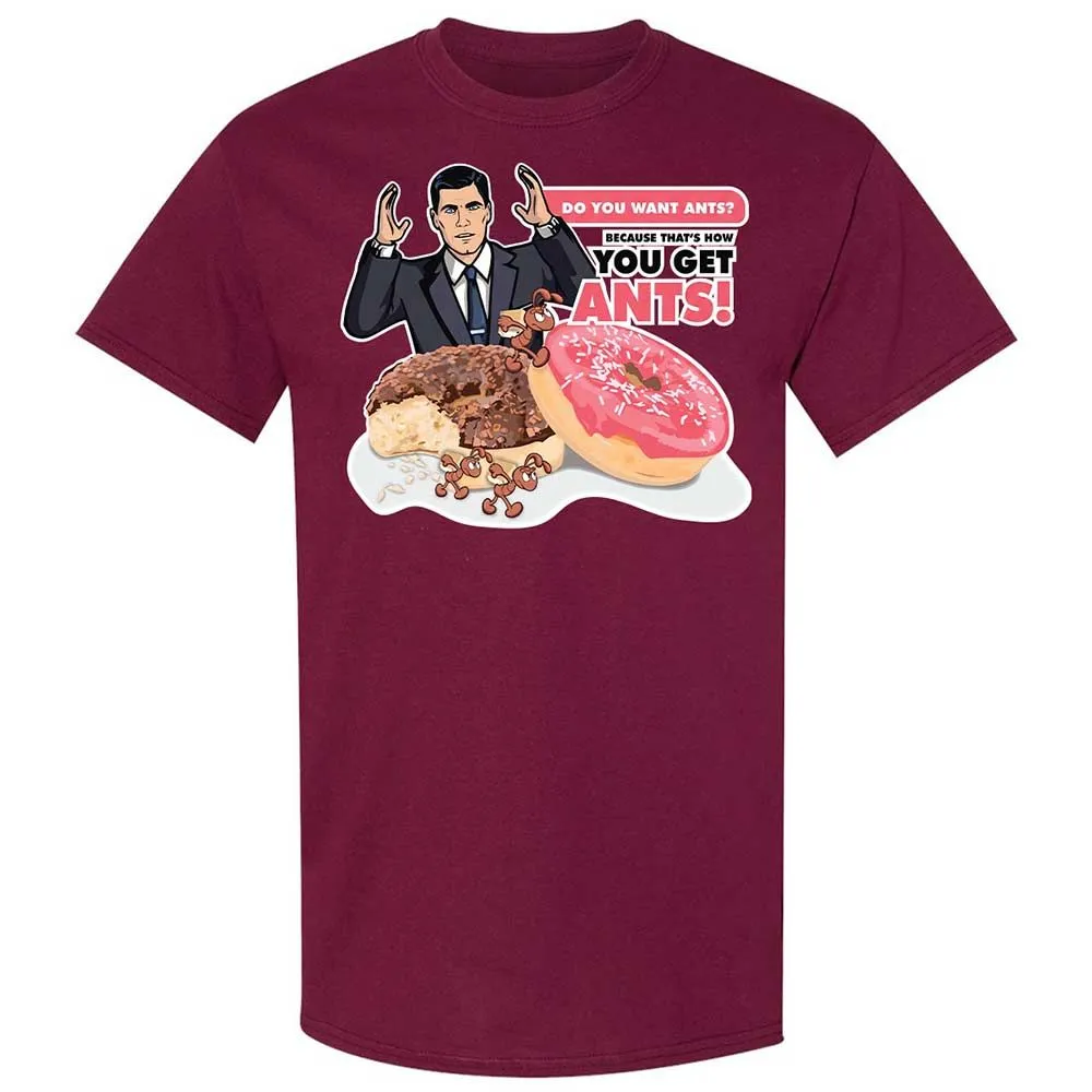Do you want ants - Maroon - 8