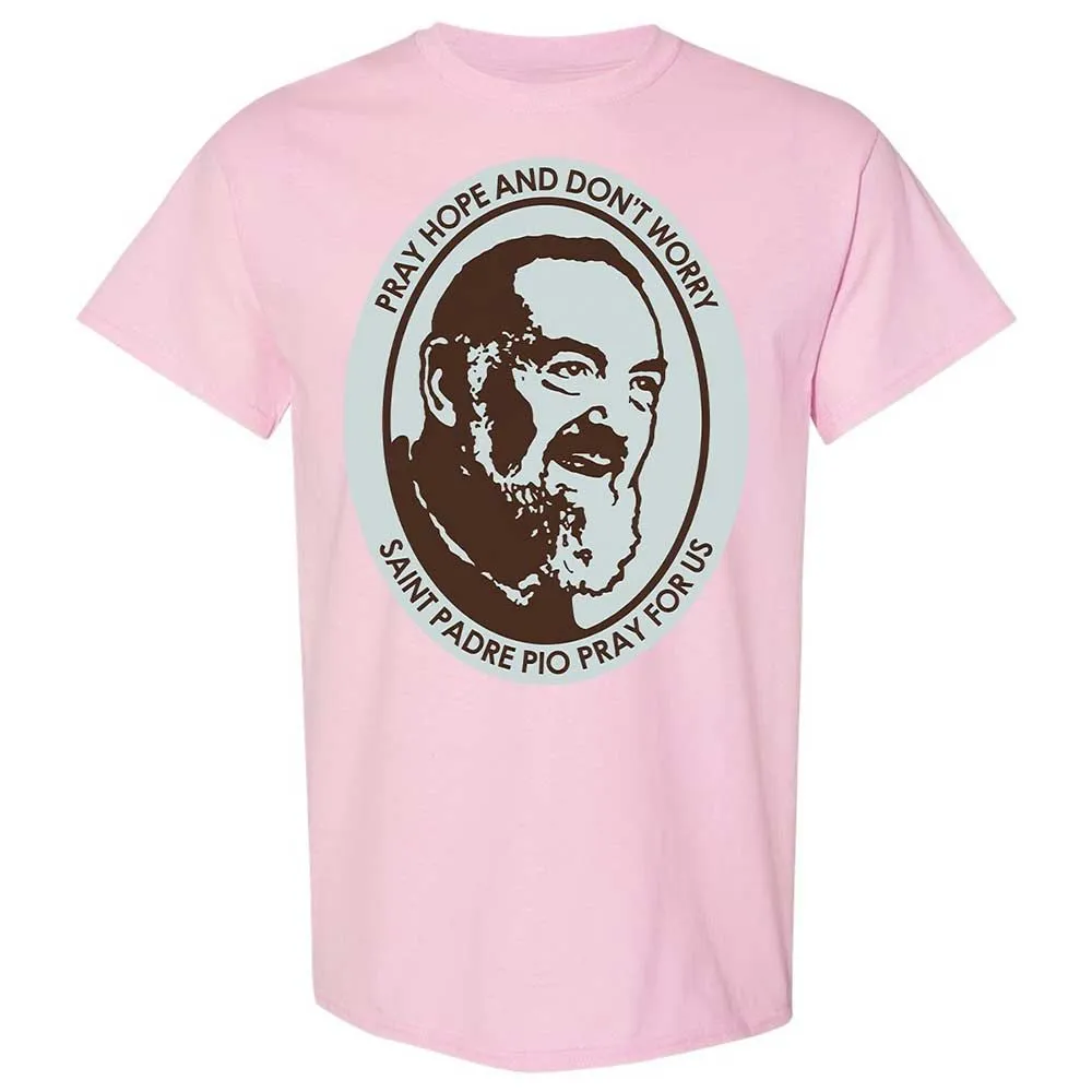 Pray, Hope, and Don't Worry - Light Pink - 5
