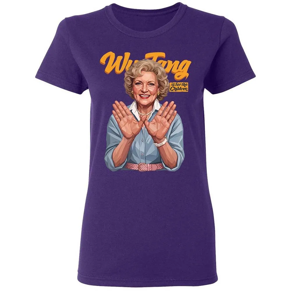 Stay golden and for the children - Purple - 10