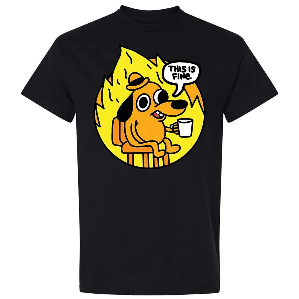 This is Fine - Black - 15
