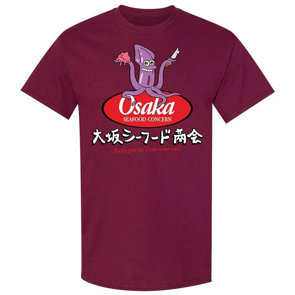 Osaka Seafood Concern - Maroon - 21