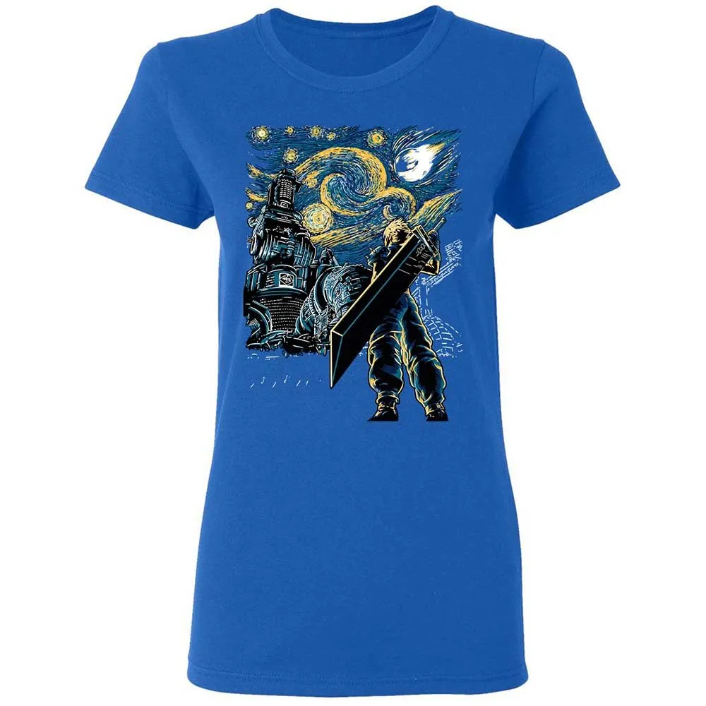 Women's T-Shirt - 9A5J4Q7X - Royal - 3