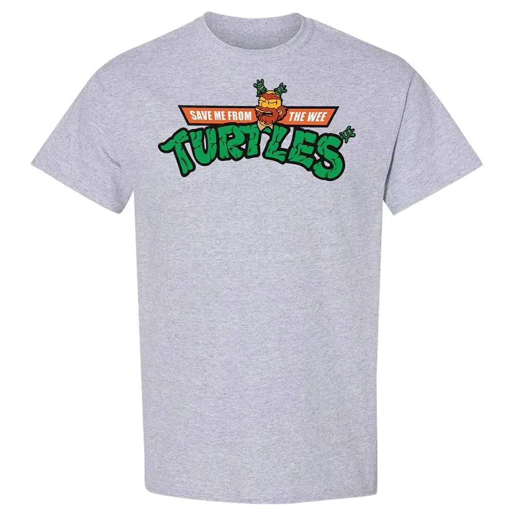 Save Me From The Wee Turtles - Sport Grey - 3