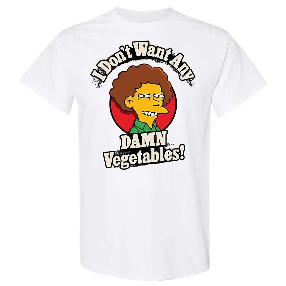 I Don't Want Any Damn Vegetables! - White - 1