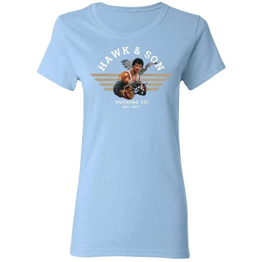Women's T-Shirt - ZBUFW4RR - Light Blue - 13