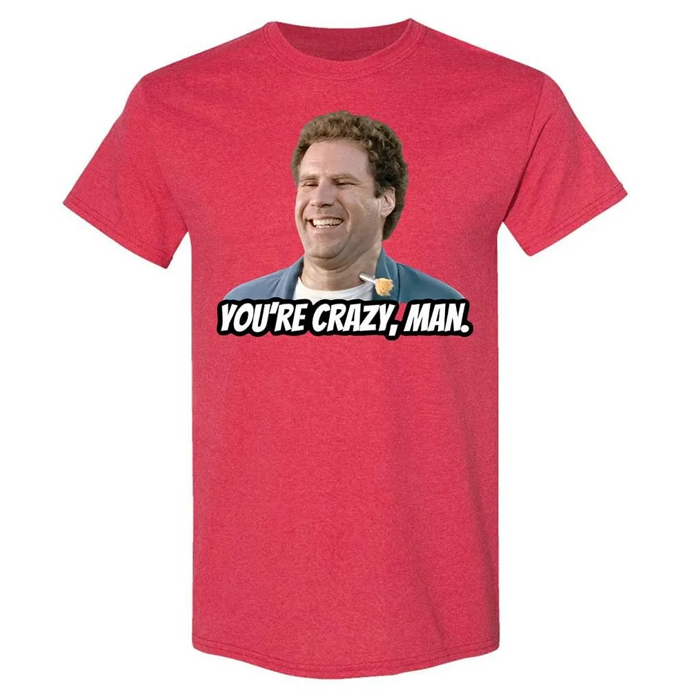 You're crazy, man - Heather Red - 9