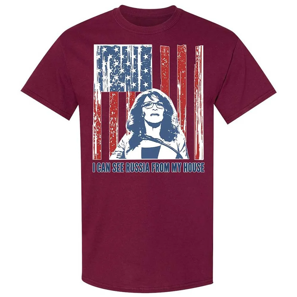 I can see Russia from my house - Maroon - 21
