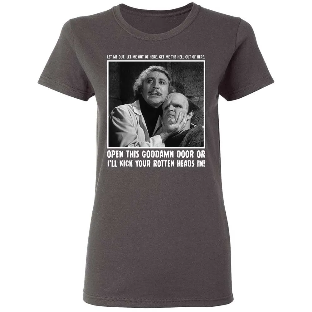 Women's T-Shirt - 4Q51LGD8 - Charcoal - 4