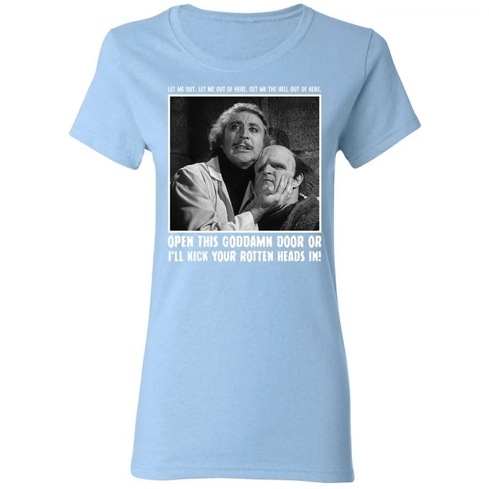 Women's T-Shirt - 4Q51LGD8 - Light Blue - 13