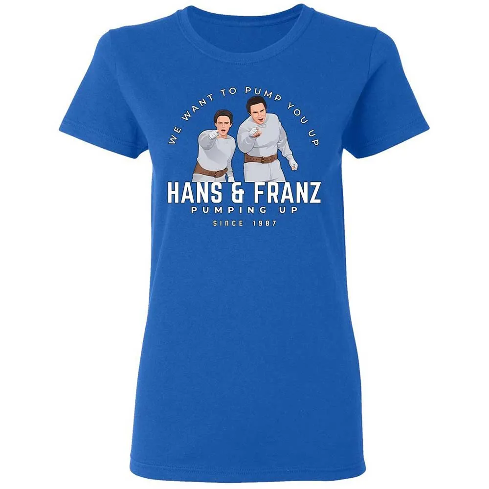 Women's T-Shirt - NHZC5LK5 - Royal - 3