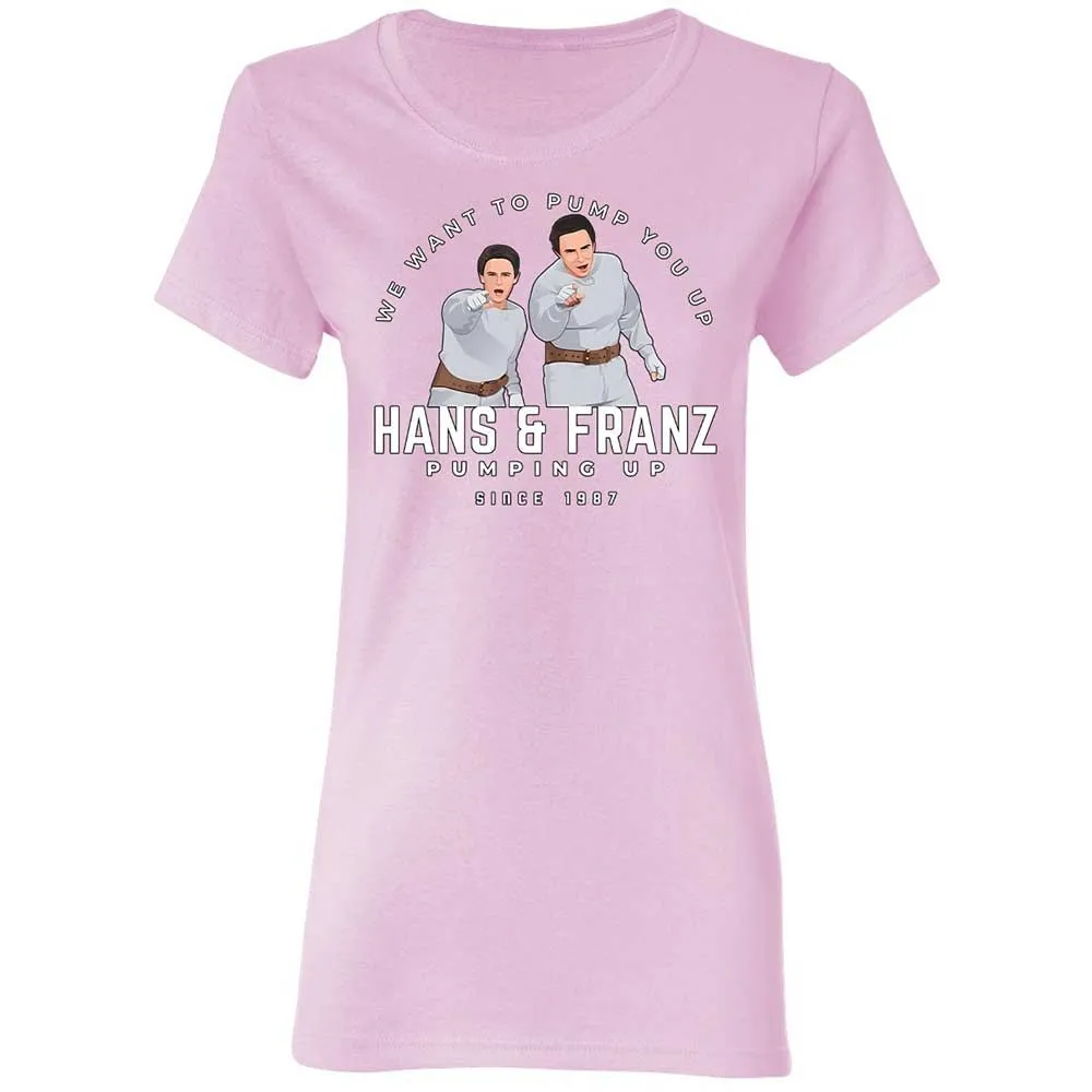 Women's T-Shirt - NHZC5LK5 - Light Pink - 8