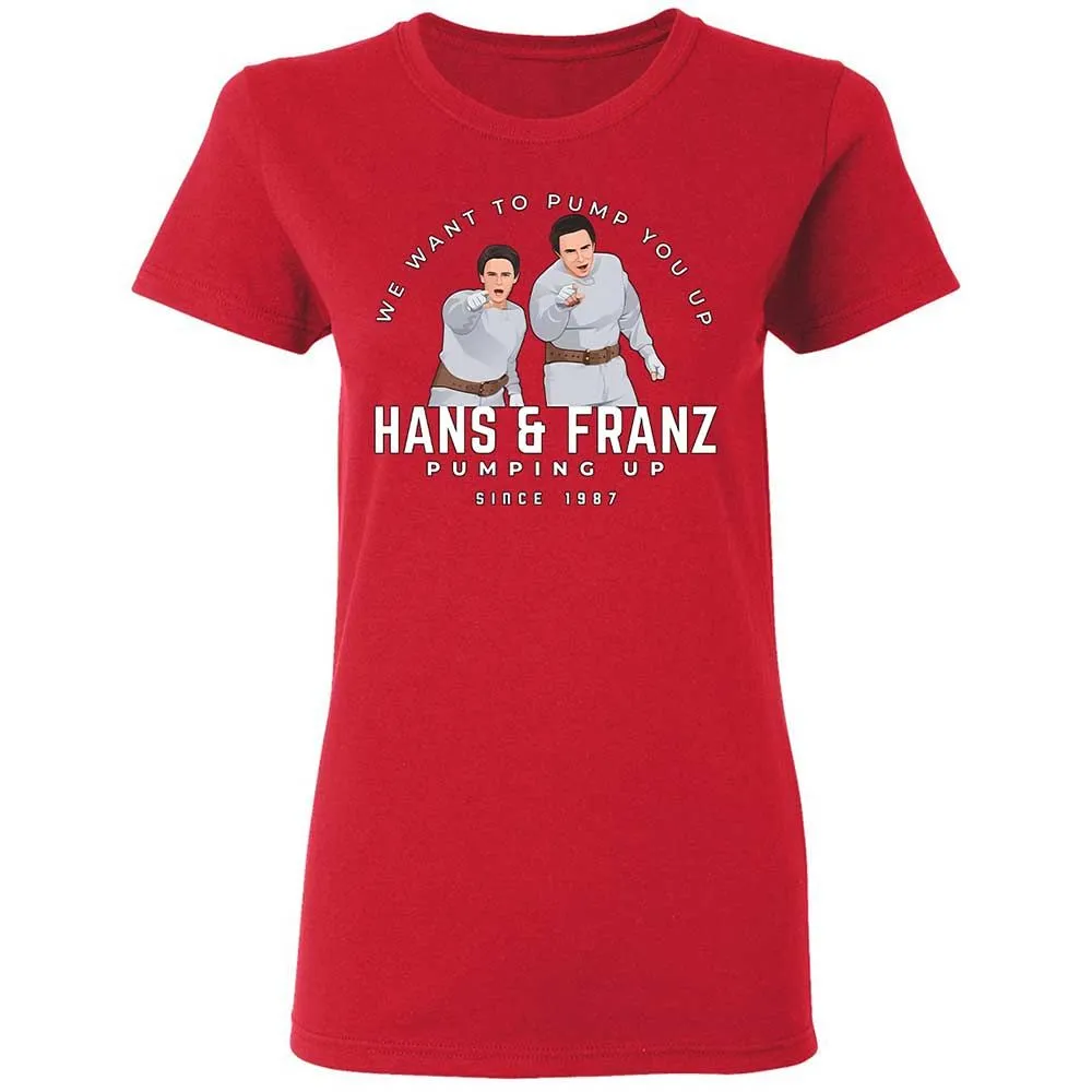 Women's T-Shirt - NHZC5LK5 - Red - 9