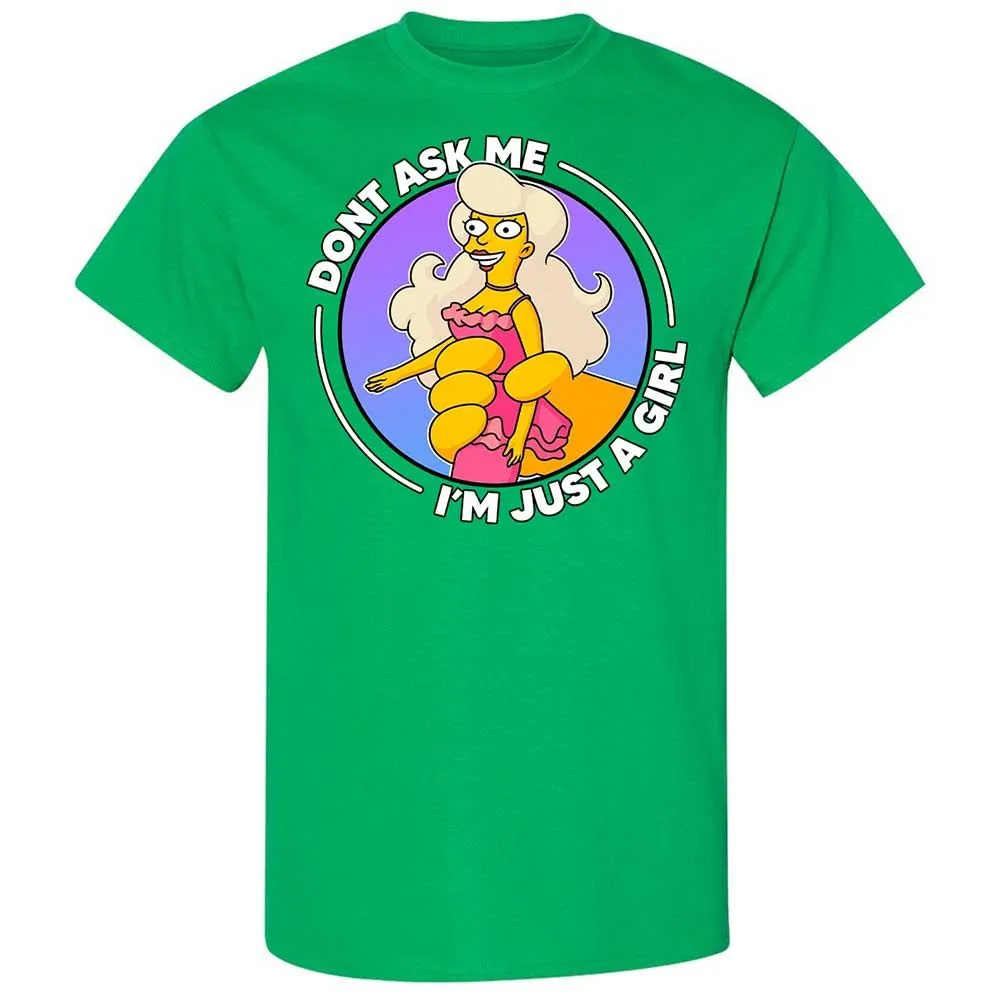 Don't Ask Me I'm Just A Girl - Irish Green - 10