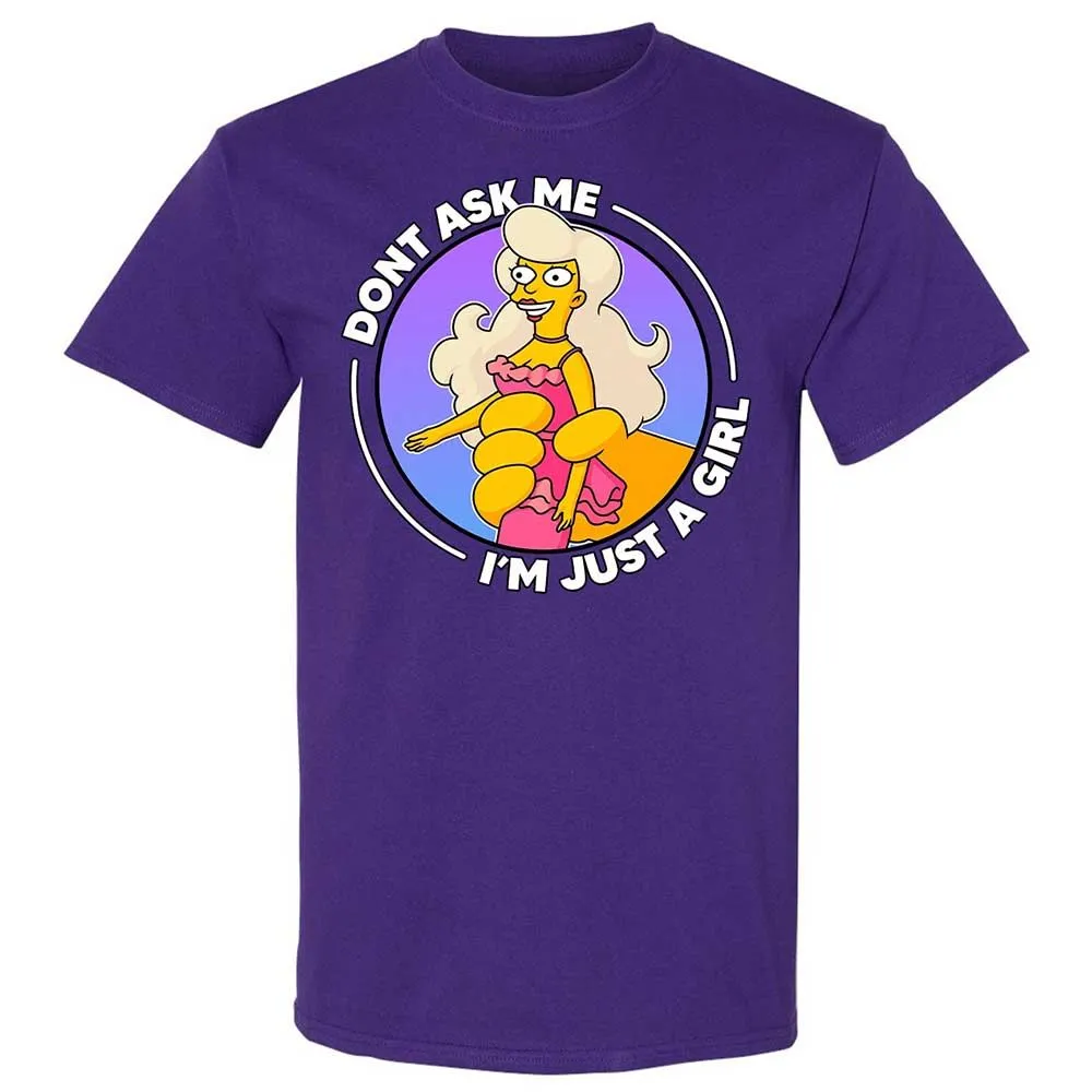 Don't Ask Me I'm Just A Girl - Purple - 12