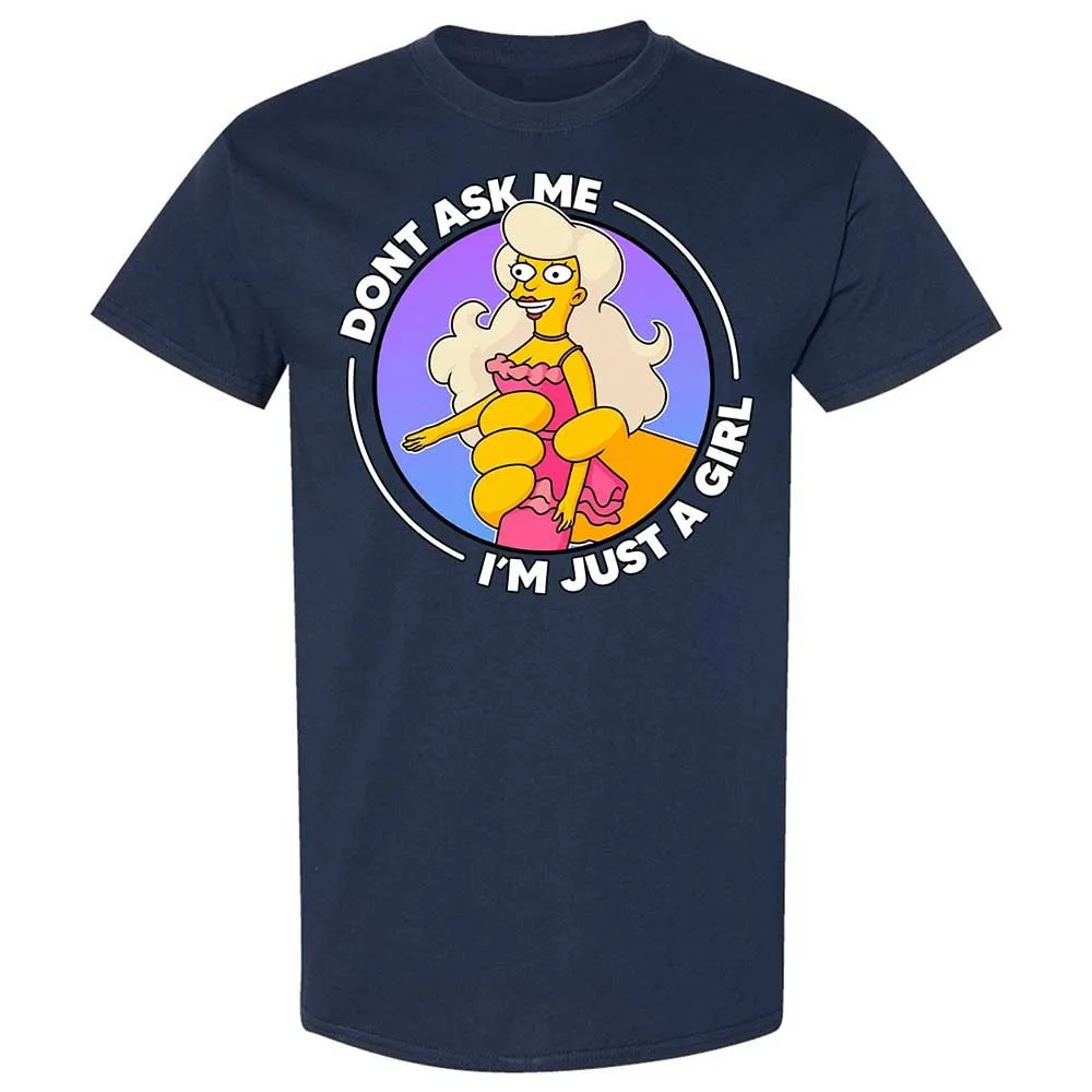 Don't Ask Me I'm Just A Girl - Navy - 16