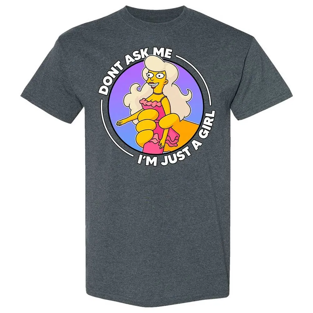 Don't Ask Me I'm Just A Girl - Dark Heather - 19