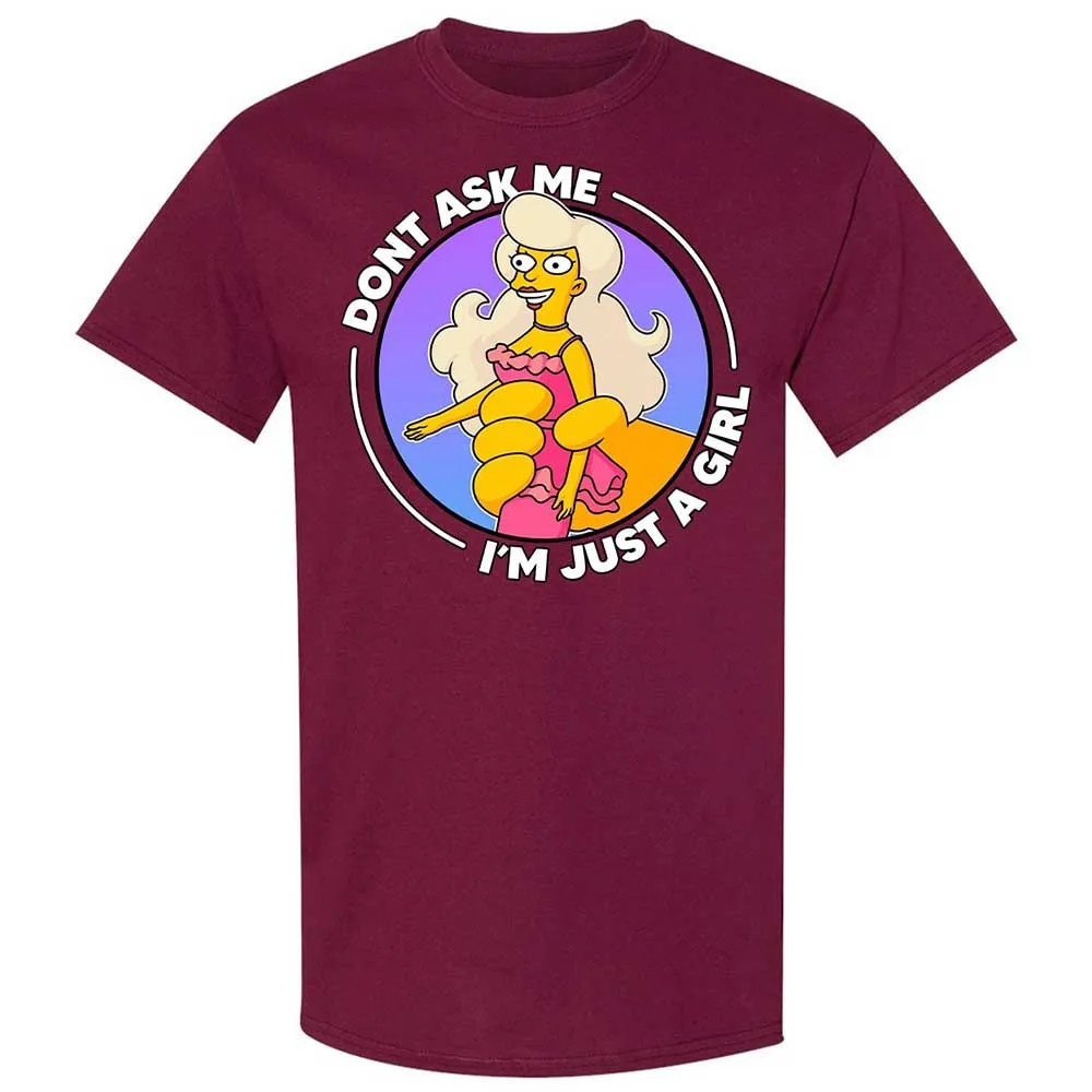 Don't Ask Me I'm Just A Girl - Maroon - 21