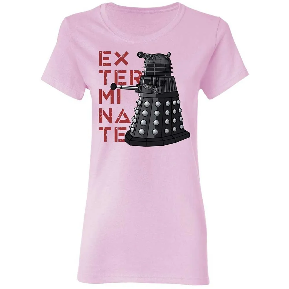 Dalek Exterminate - Light Pink - 3