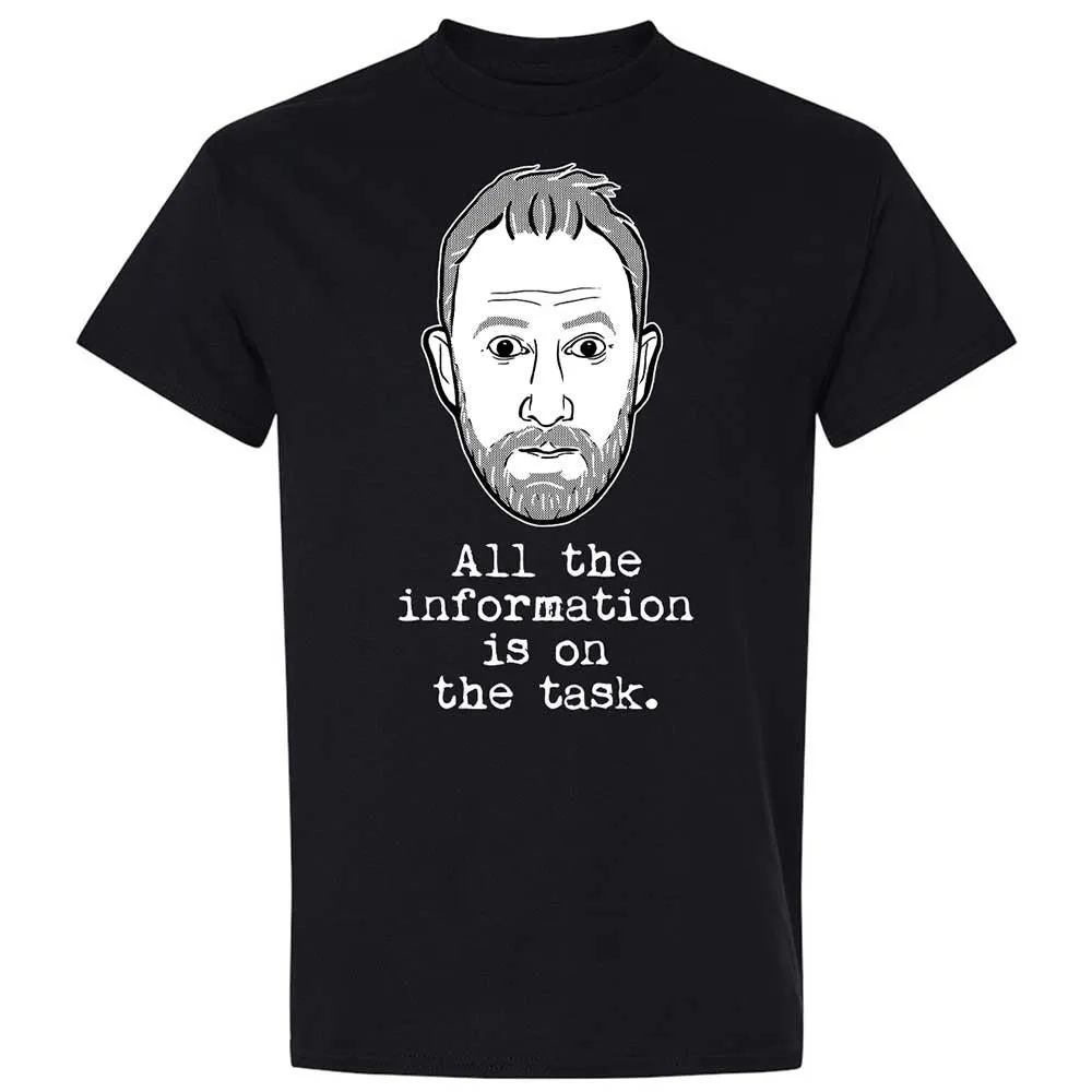 All the information is on the task - Black - 1