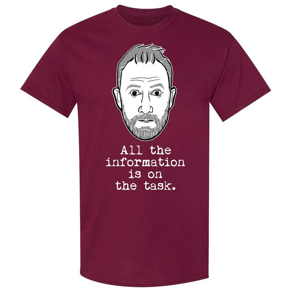 All the information is on the task - Maroon - 8