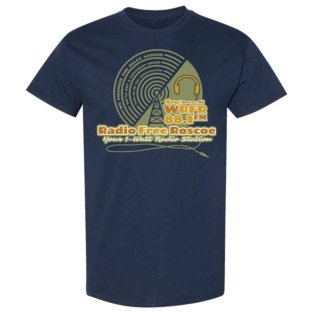 Radio Free Roscoe - Navy - 2
